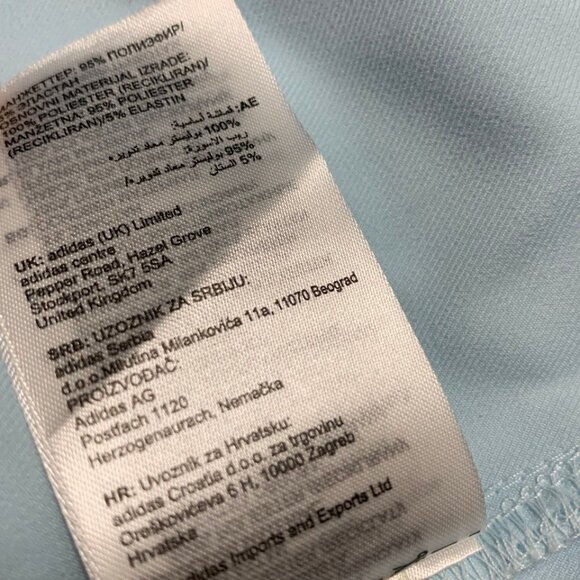 NWT Adidas Originals Adicolor Long Shirt / Dress Size L Blue - Picture 14 of 15